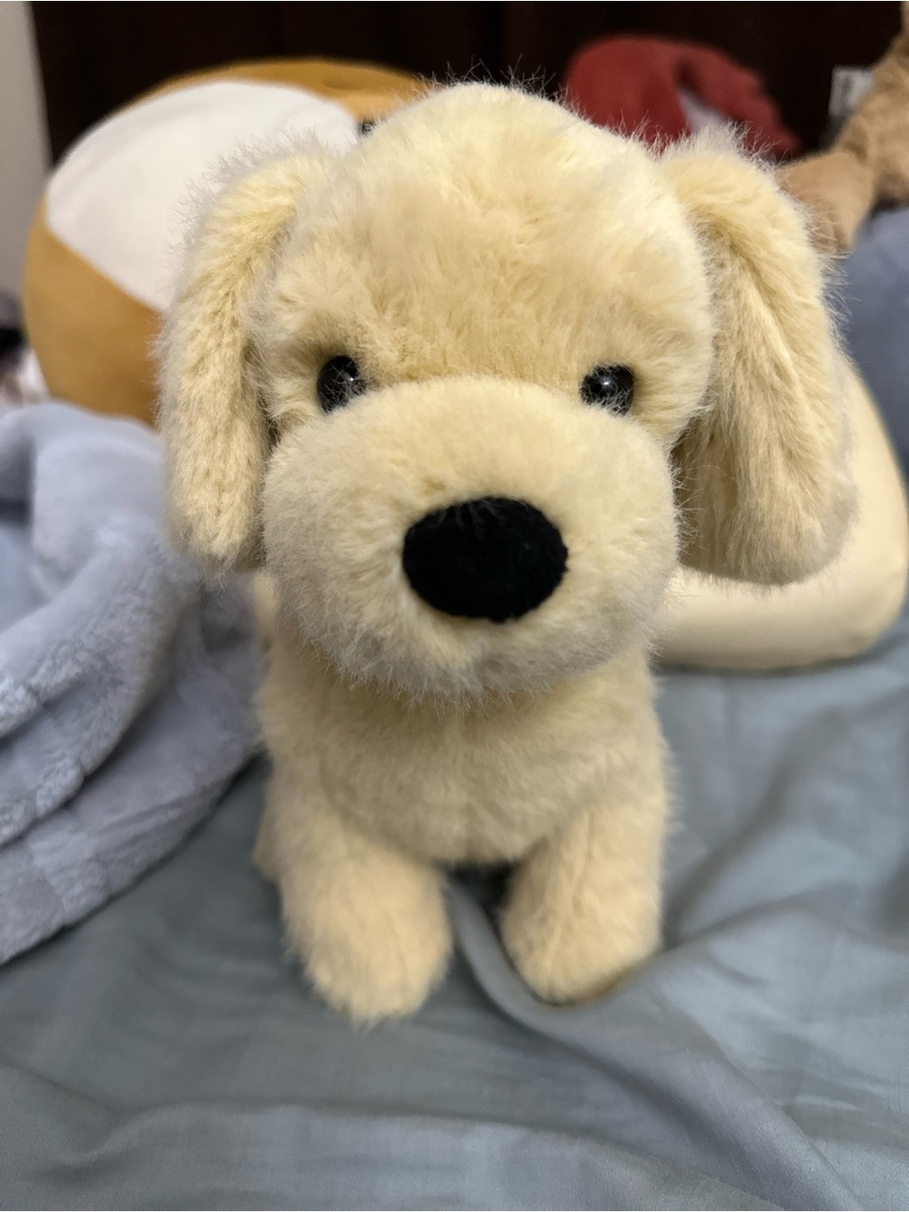 Jellycat golden puppy Cream Soft Plush Comfort (rare)